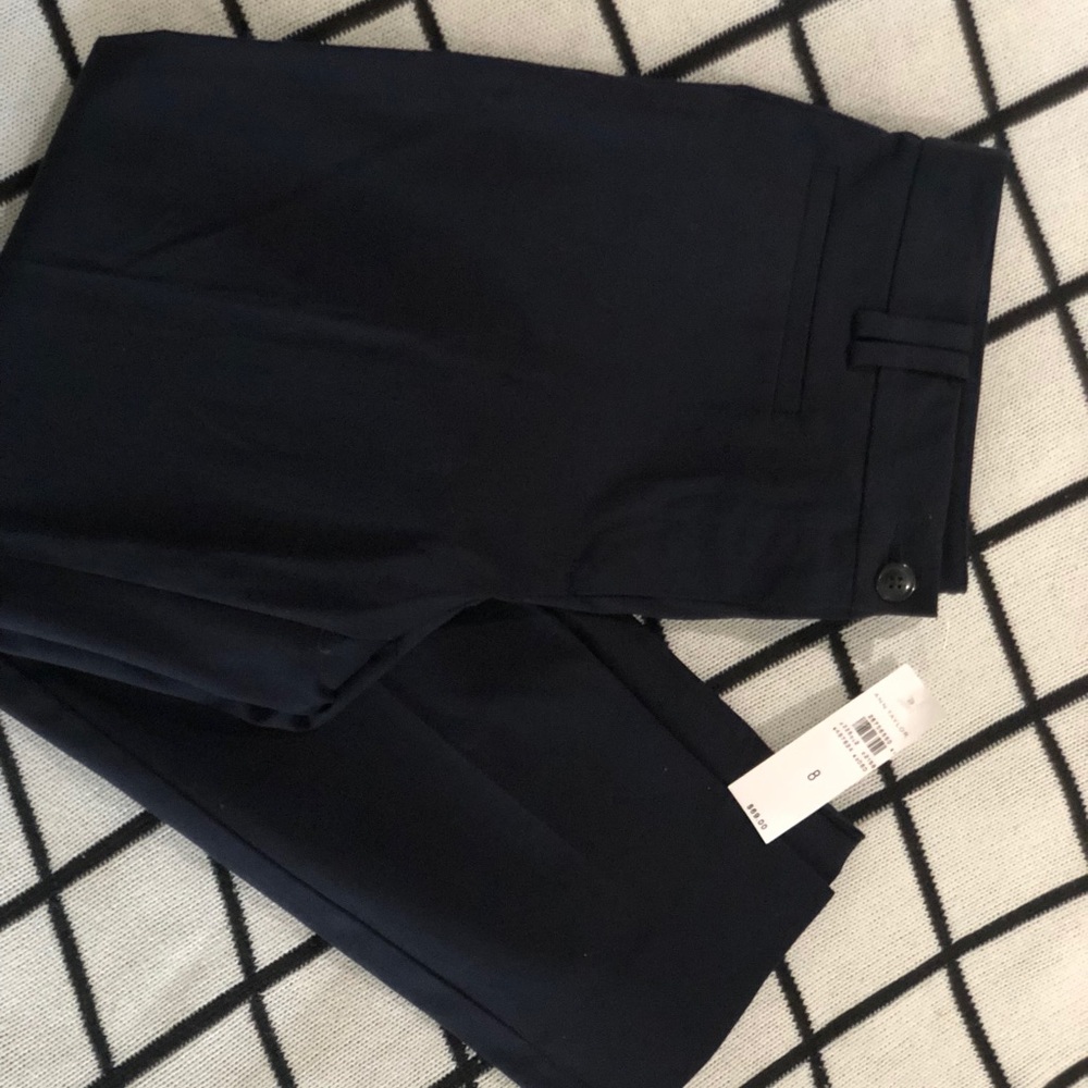 NWT ANN TAYLOR SZ 8 Women’s Pants in navy blue